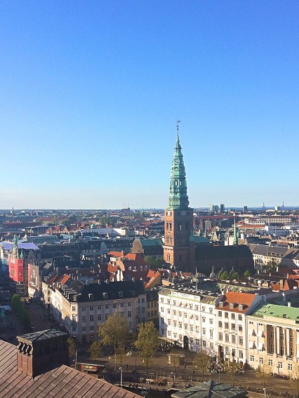 View from Tarnet Tower, Copenhagen, Denmark