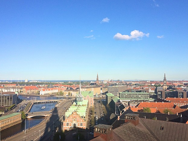 View from Tarnet Tower, Copenhagen, Denmark
