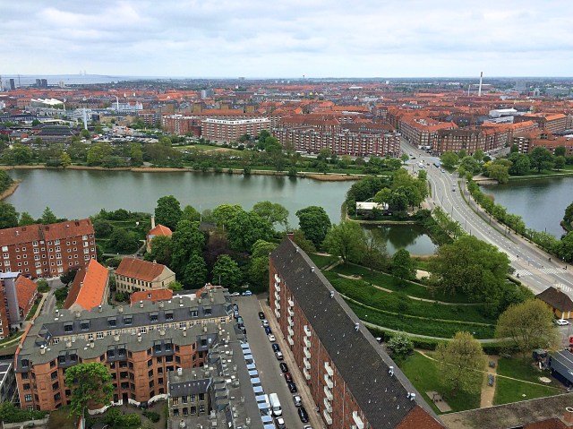 View of Church of Our Saviour, Copenhagen, Denmark