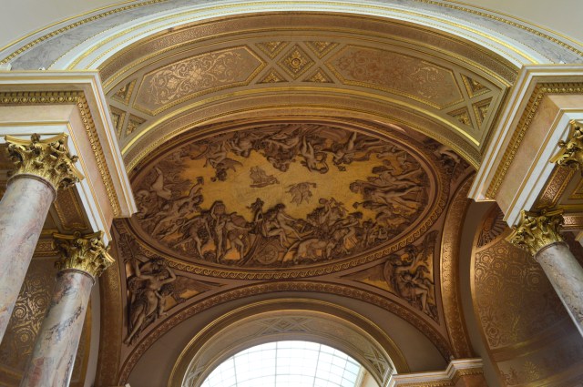 Inside the Louvre Museum, Paris, France